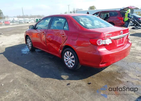 2013 Toyota Corolla Le from USA, damaged, VIN 5YFBU4EE5DP163019